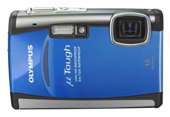 【中古】【未使用未開封】OLYMPUS 防水デジタルカメラ μTOUGH-6000 ブルー μTOUGH-6000BLU