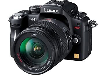 【中古】【未使用未開封】パナソニック デジタル一眼カメラ LUMIX GH1 レンズキット コンフォートブラック DMC-GH1K-K