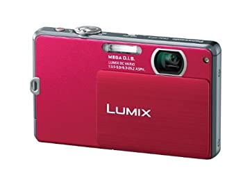 【中古】【未使用未開封】パナソニック デジタルカメラ LUMIX FP3 レッド DMC-FP3-R 1410万画素 光学4倍ズーム 3.0型タッチパネル