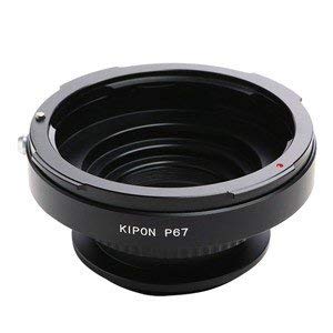 【中古】KIPON ペンタックス67レンズーペンタックスKマウントアダプター P67-P/K