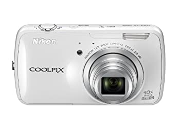 楽天AJIMURA-SHOP【中古】Nikon デジタルカメラ COOLPIX S800c Android搭載 光学10倍ズーム ホワイト S800CWH