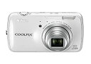 【中古】Nikon デジタルカメラ COOLPIX S800c Android搭載 光学10倍ズーム ホワイト S800CWH