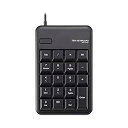 【中古】【未使用未開封】エレコム テンキー 有線 メンブレン Mサイズ RoHS指令準拠 ブラック TK-TCM011BK/RS