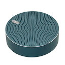 【中古】オウルテック ワイヤレススピーカー Bluetooth4.0 最大12時間再生可能 マイク内蔵 アルミボディ 1年間保証 グリーングレー OWL-BTSP03-SG