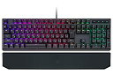 【中古】Cooler Master MasterKeys MK750 RED 日本語 赤軸 ゲーミングキーボード KB451 MK-750-GKCR1-JP