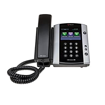 【中古】VVX 500 12-Line Phone with Power Supply