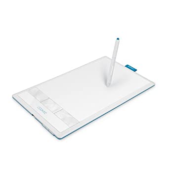 【中古】【未使用未開封】Wacom ペンタブレット Mサイズ ホワイト フォトショップエレメンツ ペインターエッセンシャル付属 Bamboo Fun CTH-670/W4