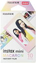 【中古】FUJIFILM インスタントカメラ チェキ用フィルム 10枚入 絵柄 (マカロン) INSTAX MINI MACARON WW 1