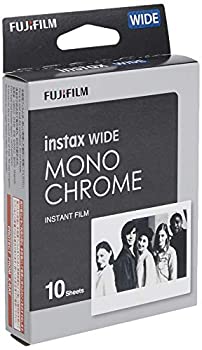 FUJIFILM インスタントカメラ チェキワイド用フィルム 10枚入 モノクロ INSTAX WIDE MONOCHROME WW 1