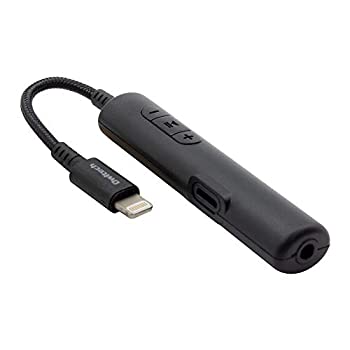 【中古】オウルテック オーディオ変換アダプター ライトニング充電ポート コントローラー 付き 15cm Apple認証 Lightning - 3.5mm DA...