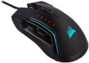 【中古】【未使用未開封】Corsair コルセア ゲーミングマウス GLAIVE RGB PRO Mouse Black 有線 MS375 CH-9302211-AP