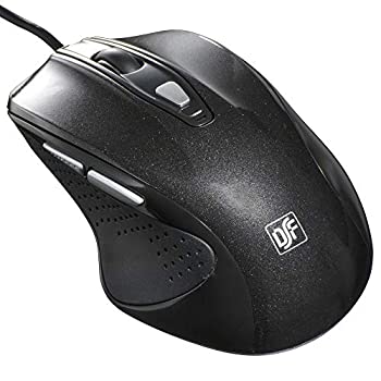 【中古】【未使用未開封】OHM 静音マウス ブルーLED Mサイズ ブラック PC-SMBM51-K