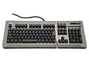 【中古】【未使用未開封】Thermaltake TT PREMIUM GAMING LEVEL 20 RGB TITANIUM CherryMX Blue 日本語キーボード KB-LVT-BLSRJP-01 KB473