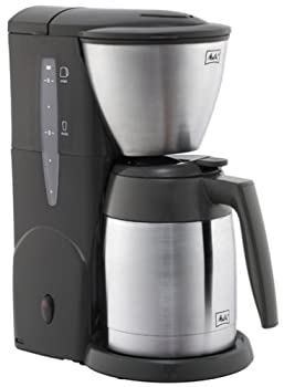 【中古】【輸入品日本向け】Melitta(メリタ) アロマサーモ ステンレス ダークブラウン 【2~5杯用・1×2のフィルターペーパーに対応】 JCM-561/TD