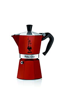 【中古】【未使用未開封】Bialetti モカエクスプレス ストーブトップパーコレータ 6-Cup レッド 20002033