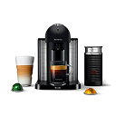 【中古】【未使用未開封】NespressoネスプレッソコーヒーとエスプレッソメーカーAeroccinoプラスミルクFrother、ブラック ブラック 608020-BNV250BKM1BUC1