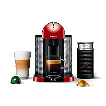 yÁzNespressolXvb\R[q[ƃGXvb\[J[AeroccinovX~NFrotherAubN bh 608024-BNV250RED1BUC1