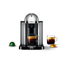 【中古】Nespresso gca1-us-bk-neネスプレッソコーヒーとエスプレッソメーカー、ブラック メタリック BNV220CRO1BUC1