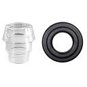 【中古】【未使用未開封】交換用プラスチックノブトップとワッシャーリング Farberware Yosemite Coffee Percolatorsに適合
