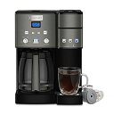 【中古】Cuisinart SS-15BKS コーヒーセンターメーカー 12カップ ブラック SS-15BKSP1