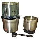 【中古】Alpina SF-2815 Electric Wet and Dry Coffee Grinder with 2-Stainless Steel Bo...
