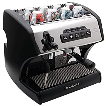 【中古】【輸入品日本向け】La Spaziale Mini Vivaldi II ブラックエスプレッソマシン