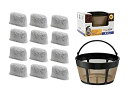 【中古】ゴールドトーンブランド再利用可能な8???12?CupバスケットコーヒーフィルターフィットCuisinartコーヒーメーカーとBrewers。Cuisi...