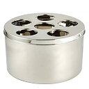 【中古】【未使用未開封】Elegance Stainless Steel Beverage Tub Double Wall w/Lid Holds 6 Bott...