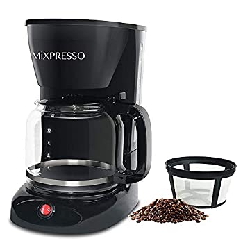 【中古】【未使用未開封】12-Cup Drip Coffee Maker Coffee Pot Machine Including Reusable And Removable Coffee Filter The Best Coffee Maker Filterless - By Mixpre