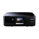 【中古】旧モデル エプソン インクジェット複合機 Colorio EP-807AB 無線 有線 スマートフォンプリント Wi-Fi Direct ブラック