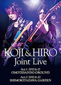 【中古】【未使用未開封】KOJI & HIRO『 KOJI & HIRO Joint Live ? Act.1 - 2017.6.17 表参道GROUND / Act.2 - 2017.6.22 下北沢GARDEN』【2枚組Blu-ray】