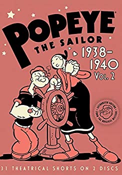 【中古】【未使用未開封】Popeye the Sailor: Volume 2 1938-1940 [DVD]