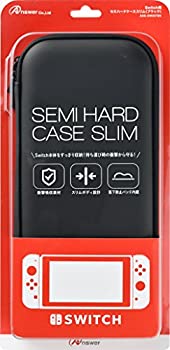 【中古】【未使用未開封】Switch用セミハードケース スリム (ブラック)
