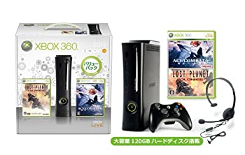 【中古】【輸入品日本向け】Xbox 360 エリート (120GB) バリューパック (「エースコンバット6 解放への戦火」&「ロスト プラネット コロニーズ」同梱) 【期間限定生産】【メ