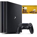 【中古】PlayStation 4 Pro ジェット ブラック 1TB (CUH-7200BB01) 【特典】 オリジナルカスタムテーマ (配信)