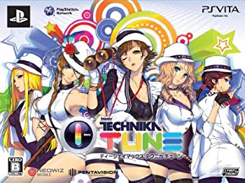 【中古】【未使用未開封】【輸入品日本向け】DJMAX TECHNIKA TUNE (限定版:ビジュアルブック&サウンドトラックCD 2枚組み&オリジナルストラップ同梱) - PSVita