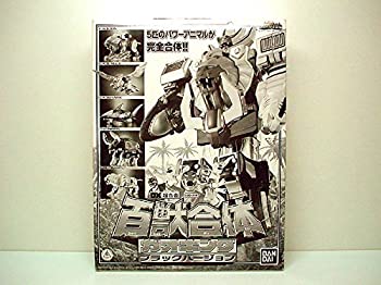 【中古】百獣戦隊ガオレンジャー DX超合金百獣合体ガオキング ブラックバージョン