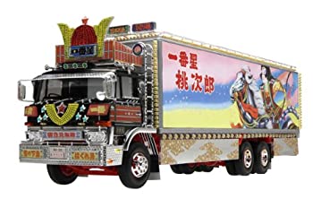 【中古】青島文化教材社 1/32 トラック野郎シリーズ No.4 一番星 男一匹桃次郎 プラモデル 1