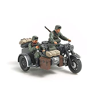 【中古】タミヤ 1/48 ミリタリーミニチュアシリーズ No.78 ドイツ陸軍 軍用サイドカー プラモデル 32578