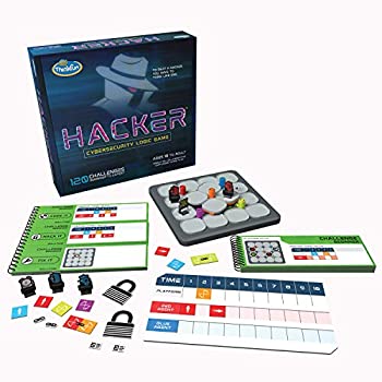【中古】【未使用未開封】ThinkFun 1920 Hacker Cybersecurity Logic Game Mulit