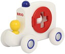 【中古】BRIO プッシュトイ 救急車 30210