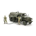 【中古】タミヤ 1/48 ミリタリーミニチュアシリーズ No.79 アメリカ陸軍 1/2トン 6×6 フューエルトラック プラモデル 32579(3)