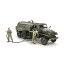 【中古】タミヤ 1/48 ミリタリーミニチュアシリーズ No.79 アメリカ陸軍 1/2トン 6×6 フューエルトラック プラモデル 32579