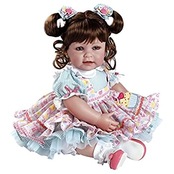 【中古】【未使用未開封】Adora Toddler Doll 50cm Lifelike Realistic Weighted Doll Gift Set for Children 6+ Huggable Vinyl Cuddly Soft Body Toy Piece of Cake