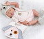 š̤̤ۡNPK Reborn Baby Dolls Girl 50cm Sleeping Realistic Full Body Silicone Vinyl Lifelike Washable Handmade Anatomically Correct Gift Set fo