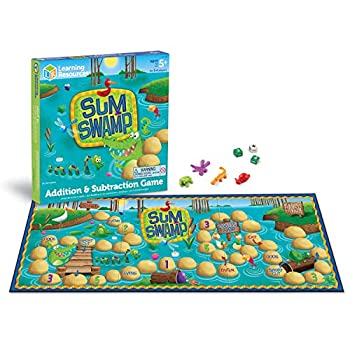 【中古】ラーニング リソーシズ(Learning Resources) 計算ゲーム 計算スゴロク 足し算と引き算 Sum Swamp LER5052