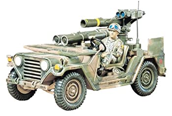 【中古】タミヤ 1/35 ミリタリーミニチュアシリーズ No.125 アメリカ陸軍 M151A2 トウミサイルランチャー搭載 プラモデル 35125