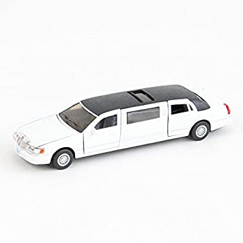 【中古】【未使用未開封】Kinsmart/キンスマート◇1999リンカーン ストレッチ リムジン1/38ダイキャストモデルミニカー/ホワイト