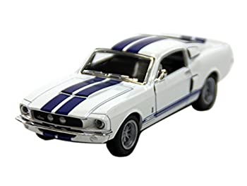 【中古】【未使用未開封】KiNSMART 1:44 シェルビー GT500 ホワイト ウィンドウボックス 200-529