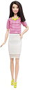 【中古】【未使用未開封】Barbie バービー ファッショニスタ アソート ピンクプレイド(トール)(DMF32)